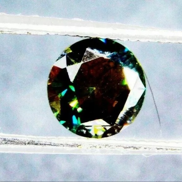 PreOrder Price • 1.9 CT 100% Natural Round Black Diamond VVS1/D